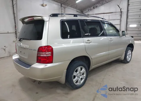 2002 Toyota Highlander V6 z USA, uszkodzony, nr VIN JTEHF21A920045375